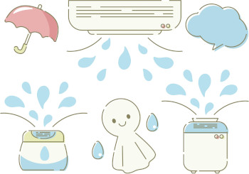 福岡のエアコン取り付け工事 取り外し工事：福岡の梅雨の時期の注意点
